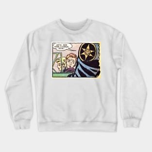 Retro Comic Crewneck Sweatshirt